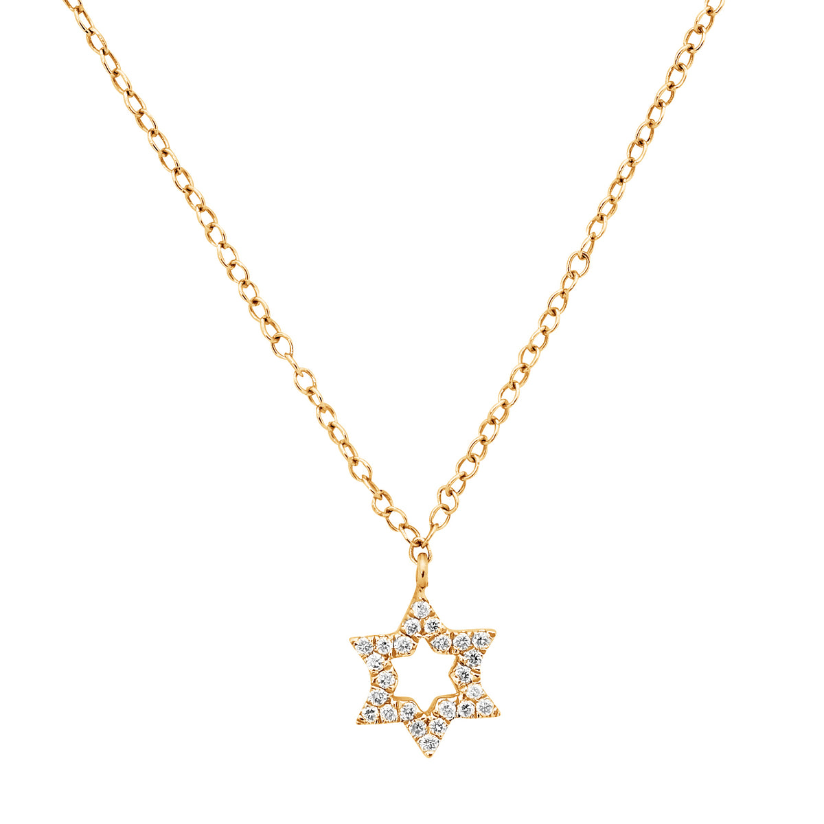 Jewish star deals diamond necklace