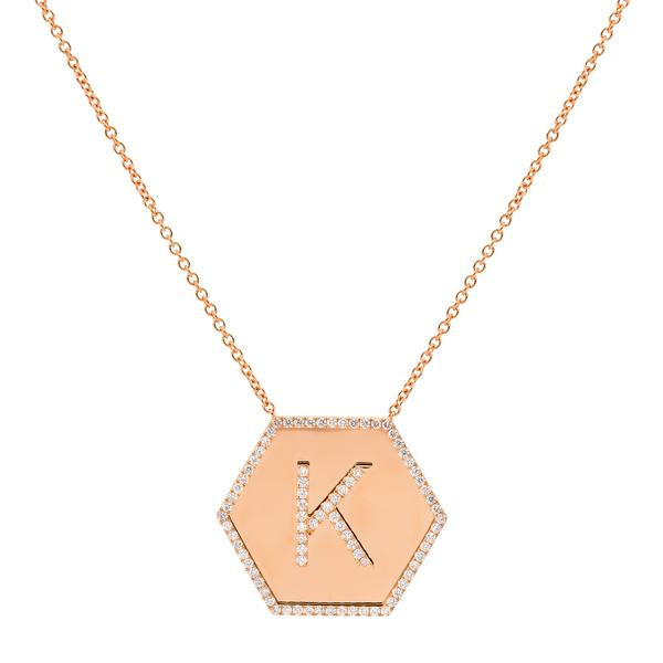 House of K'dor Pendant & Necklace 18K Gold Diamond Jewellery White Gold, Rose Gold and Yellow Gold 