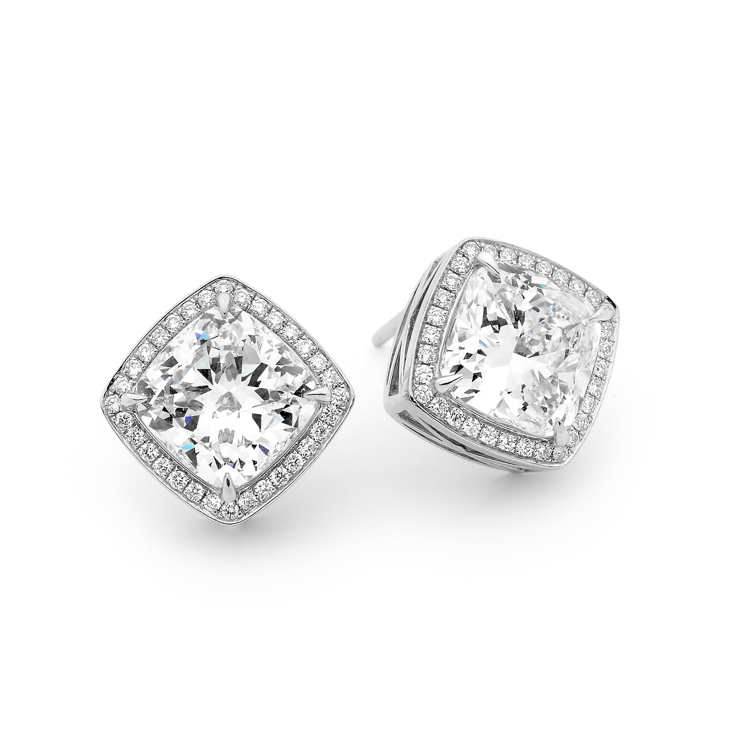 Diamond hot sale k earrings