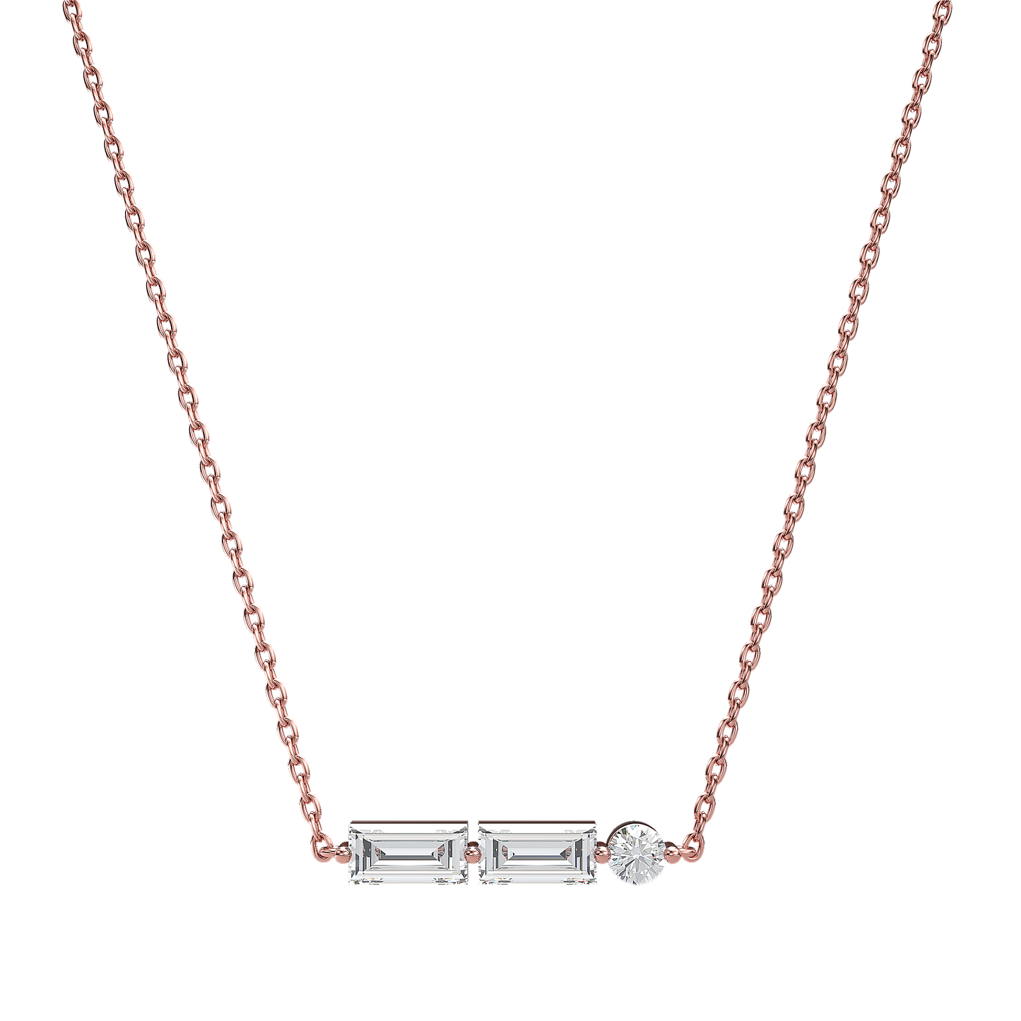 Morse Code Initial Necklace