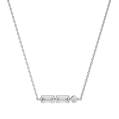 Morse Code Initial Necklace