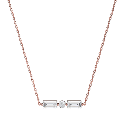 Morse Code Initial Necklace