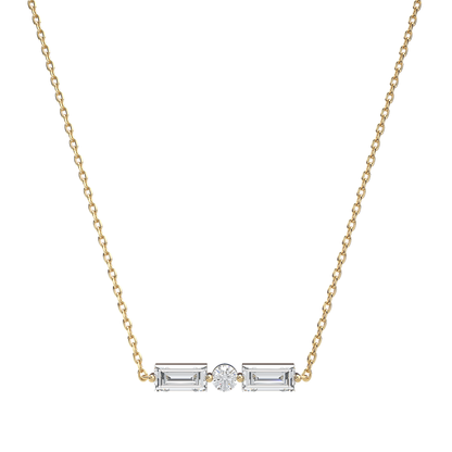 Morse Code Initial Necklace