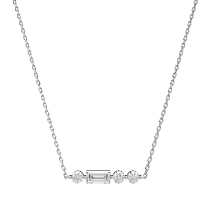 Morse Code Initial Necklace