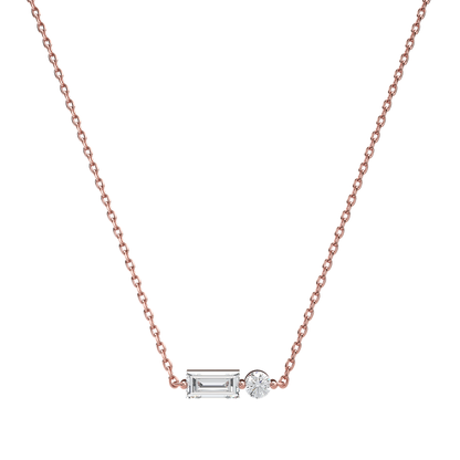 Morse Code Initial Necklace