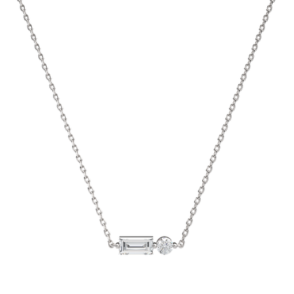 Morse Code Initial Necklace