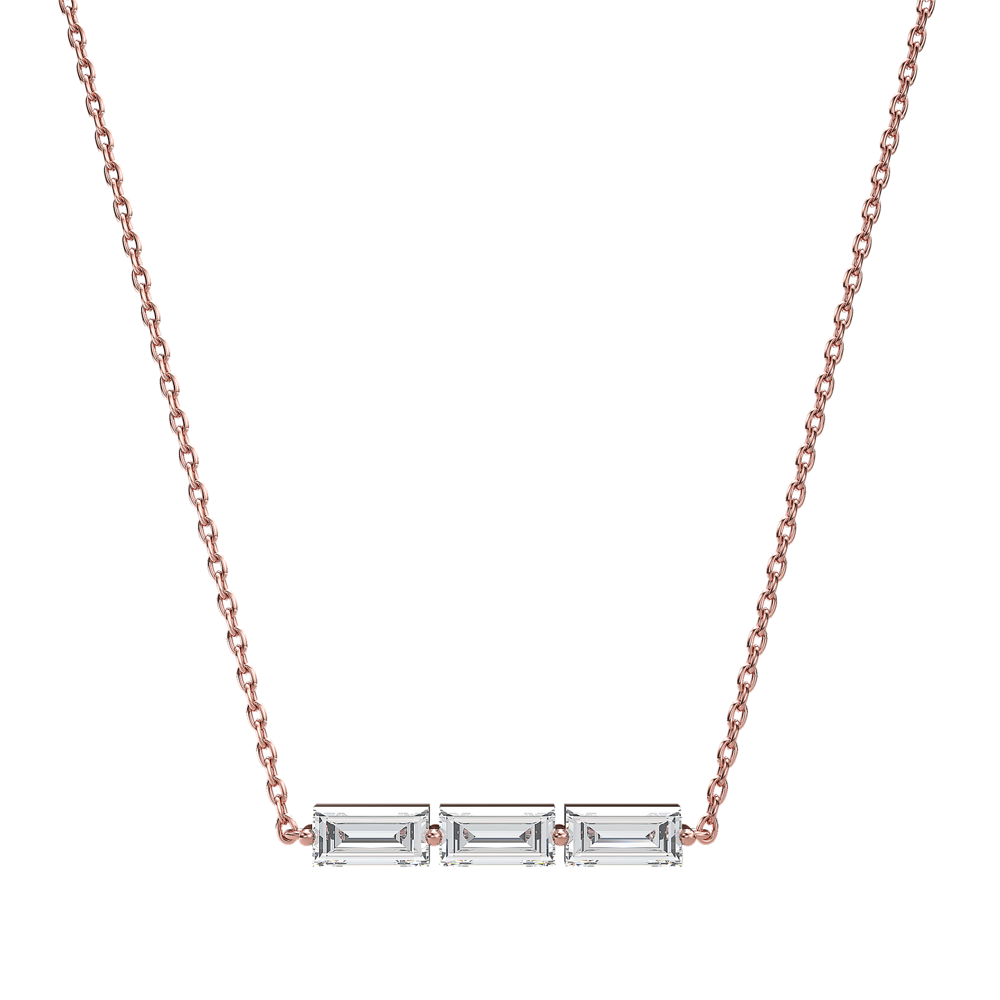 Morse Code Initial Necklace