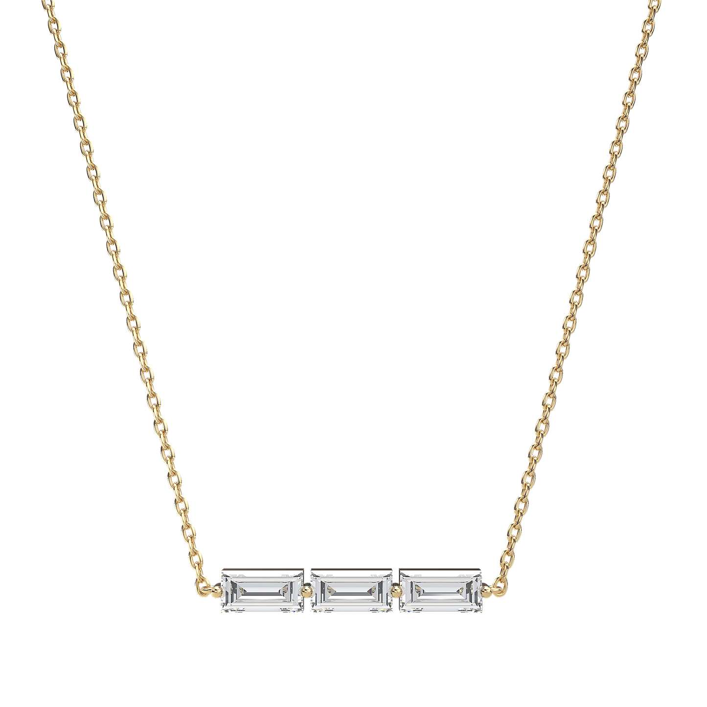 Morse Code Initial Necklace