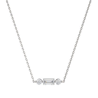 Morse Code Initial Necklace