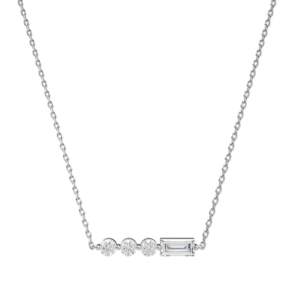 Morse Code Initial Necklace