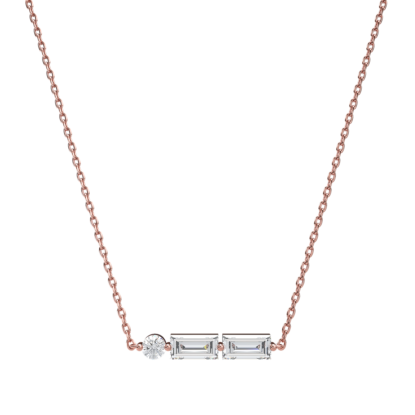 Morse Code Initial Necklace