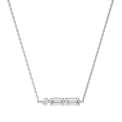 Morse Code Initial Necklace