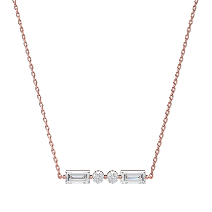 Morse Code Initial Necklace