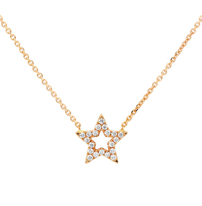 Open Star Necklace