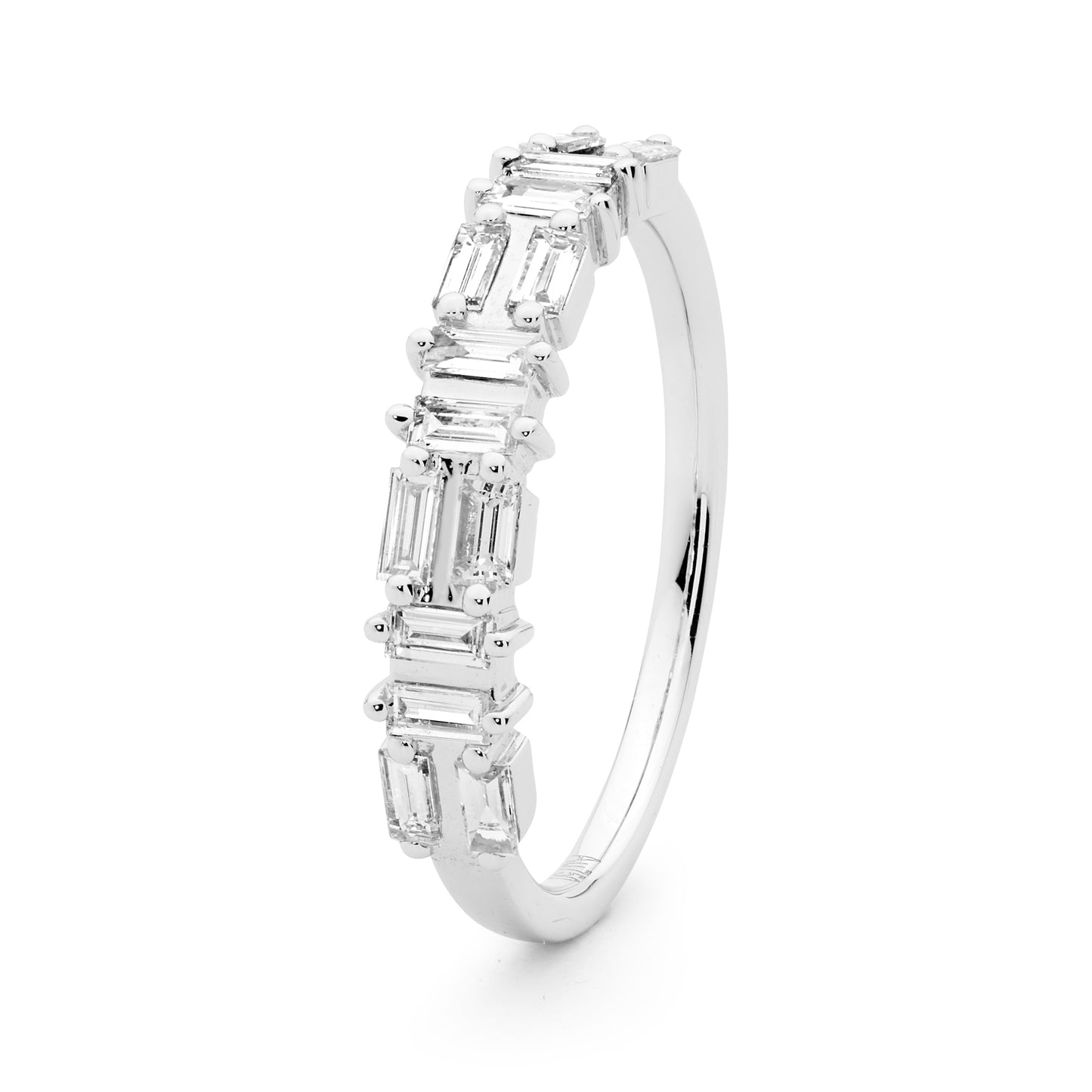 Baguette Puzzle Diamond Ring