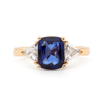 Sapphire Daphne Trilogy Ring