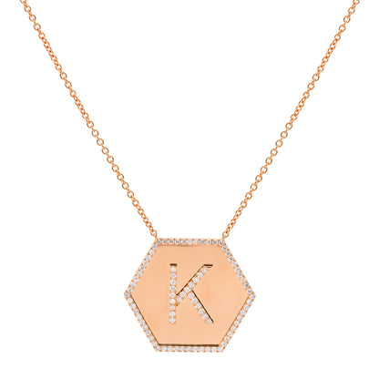 Statement K Necklace