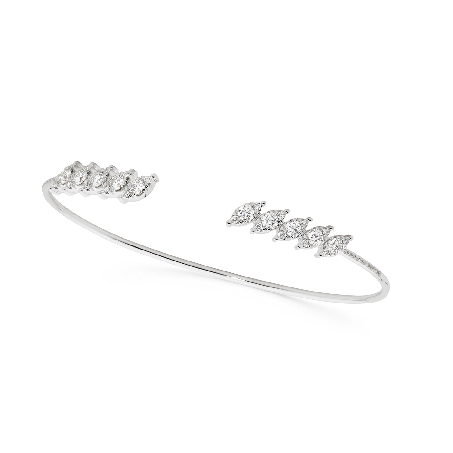 Marquise Art Deco Diamond Cuff