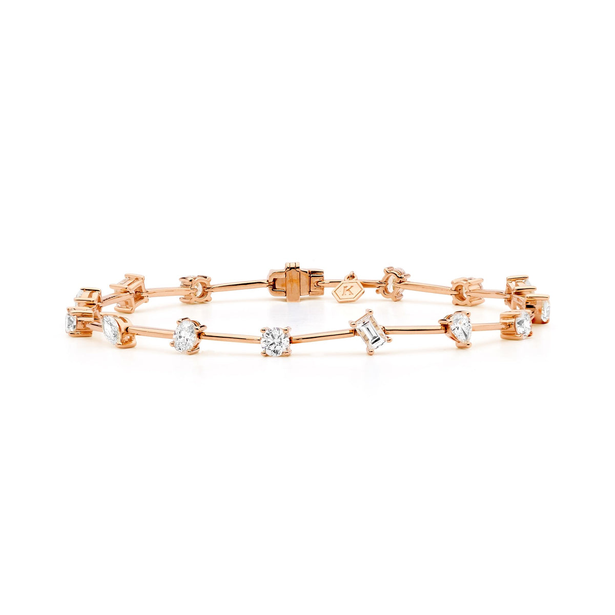 Multishape Diamond Tennis Bracelet – House of K'dor