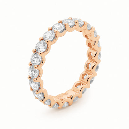 Brilliant U Set Eternity Band